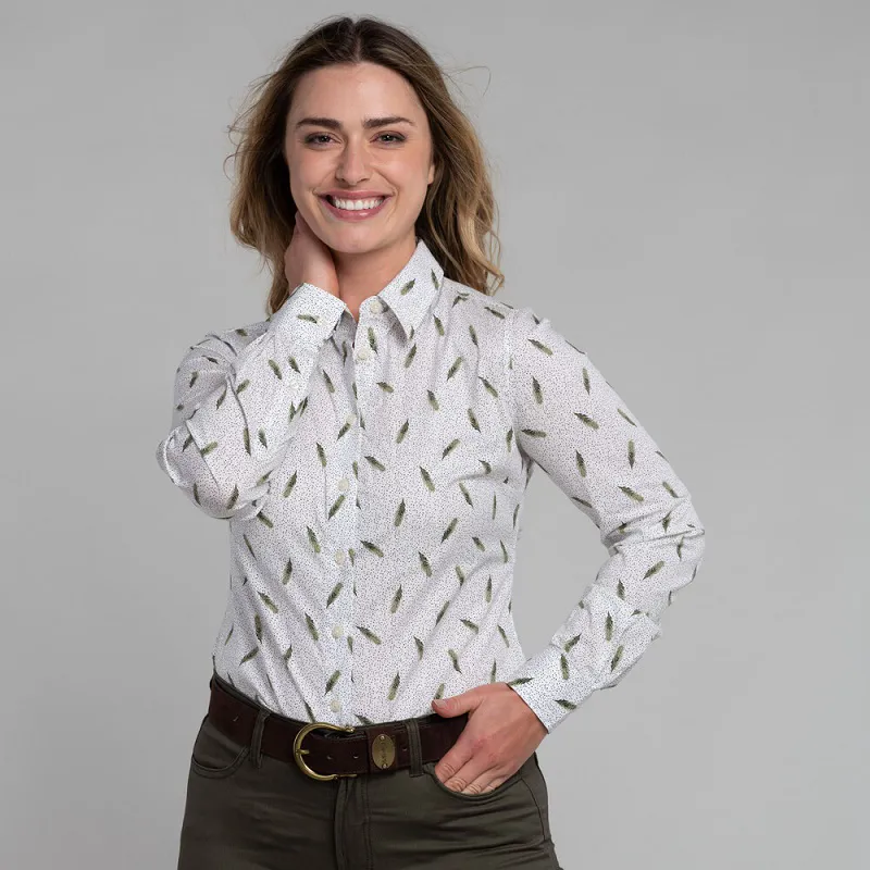 Schoffel Womens Norfolk Shirt Sprig Cedar-3